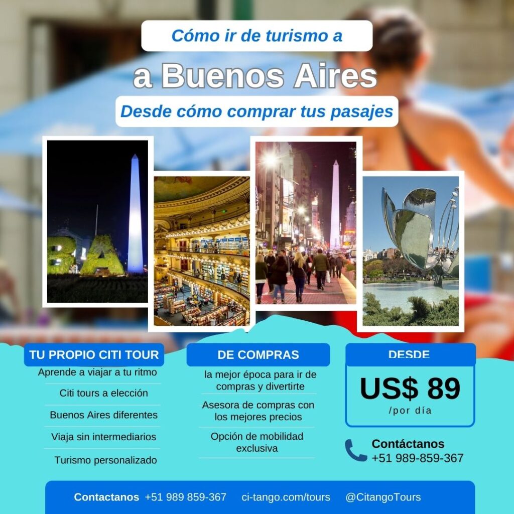 Aprende a viajar y conocer Buenos Aires sin intermediarios y a tu ritmo